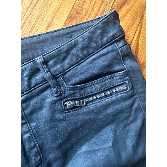 AX Armani Exchange Women’s Black Super Skinny Stretch Biker Jeans – Size 29 - Picture 4 of 8